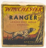 Rare Collectors Box 25 Rds Winchester Ranger 12 Ga