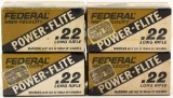 200 Rounds Of Collector Federal Power Flite .22 LR