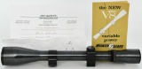 Vintage Weaver V8 Riflescope Variable power 2.5X8x