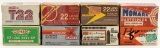 Lot of 8 Various Collector .22 LR Ammo Boxes