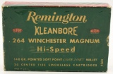 Collectors Box Of 12 Remington .264 Win Mag Empty