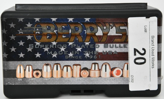 250 Ct. Berry's 9MM Reloading Bullet Tips ONLY