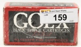 50 Rounds Of Goex Black Dawge .38 Short Colt Ammo
