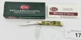 Case XX Yellow Tree Rings Peanut 1/1000 Knife