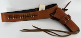 Brown Leather Buscadero Belt & Holster