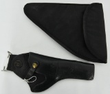 1 Leather Holster / 1 Soft Padded Pistol Case
