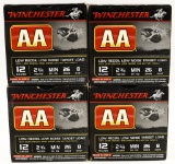 100 Rounds of Winchester AA Low Recoil Target 12