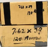 220 Rounds Of Military Surplus 7.62x39 Ammunition