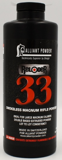 1 LB Alliant Smokeless Magnum Rifle Powder 33