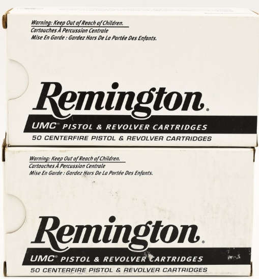 100 Rounds Of Remington UMC .38 SPL Ammunition