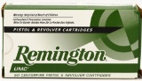 50 Rounds Of Remington UMC .32 Auto Ammunition