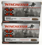 40 Rounds Of Winchester .300 Win Mag Ammunition