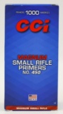 1000 CCI Small Rifle Magnum Primers #450