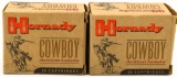 40 Rounds Of Hornady Cowboy .44-40 Win Ammo