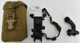 PASGT Helmet Mount Assembly W/ Mag Pouch