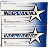 100 Rounds Of Independence .380 ACP Ammunition