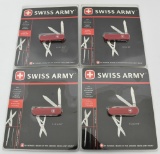 Lot of 4 New Swiss Army Esquire Knifes