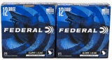 50 Rounds of Federal Game Load 12 Ga Shotshells