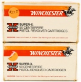 100 Rounds Of Winchester .38 SPL + P Ammunition