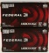 100 Rounds Of Federal 9mm Luger Ammunition