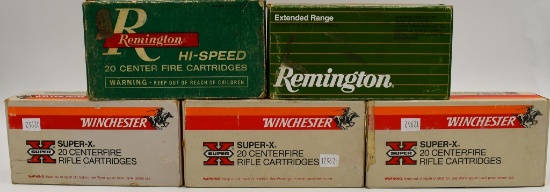 16 Rounds of .257 Roberts & 67 Empty Brass Casings