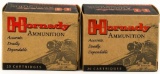 40 Rounds of Hornady .44 Rem Mag Ammunition