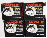 80 Rounds Of Wolf 7.62x39mm Ammunition