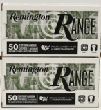 100 Rounds Of Remington 9mm Luger Range Pack