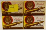 27 Rds of Weatherby .340 WBY & 52 Ct Empty Brass