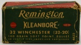 37 Rounds Of Remington .32-20 Win Ammunition