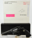 Colt Police Positive .38 SPL DA Revolver W/ Letter