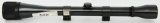 Weaver K10 60-C Riflescope w/mounted rings