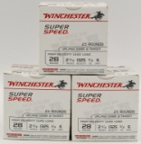 75 Rds Of Winchester Super Speed 28 Ga Shotshells