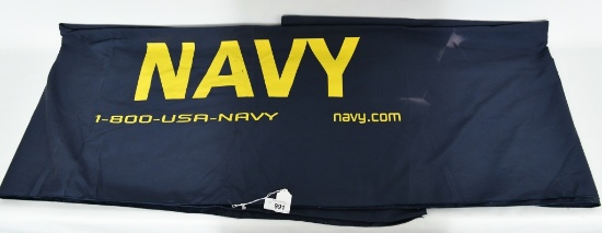 Large Custom U.S. " NAVY " Recruiting Table cloth