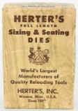 Herter's FL sizing and seating 30 Carb Die set