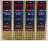 400 Rounds of CCI Clean-22 High Velocity .22 LR