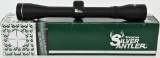 Tasco SIlver Antler 4x32mm Monotube Scope w/box