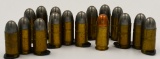 16 Rounds Of .45 ACP Ammo On Half Moon Clips