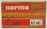 20 Rounds of Norma 6.5 Japanese Ammunition