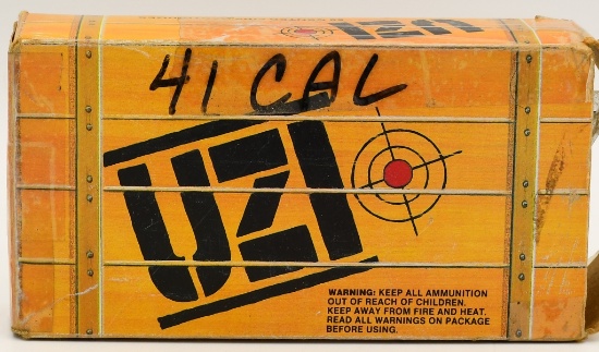 50 rds UZI .41 Cal ammunition
