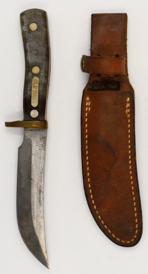 Schrade Walden 165 Old Timer Bowie Knife & Sheath
