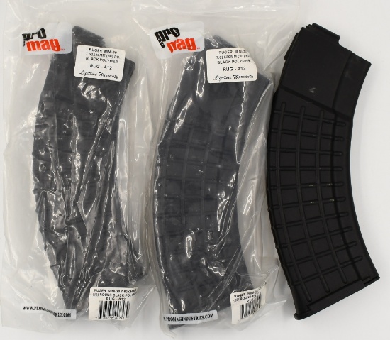 (3) 30 Rd 7.62x39mm Magazines
