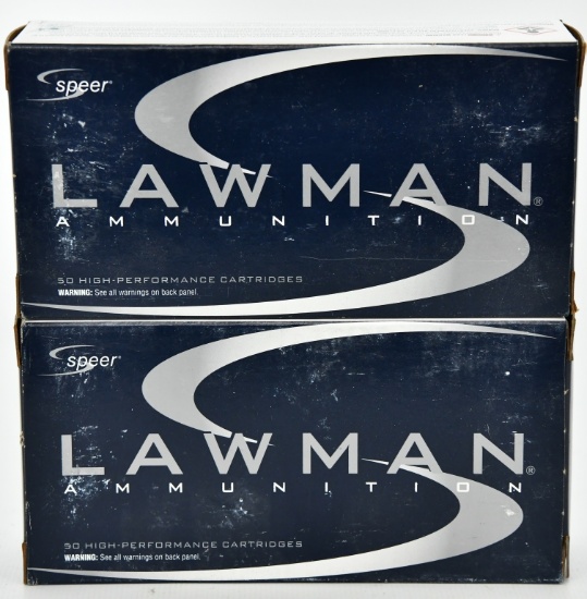 100 Rounds Of Speer Lawman .40 S&W