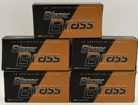 250 Blazer Brass Casings 9MM Luger with the box