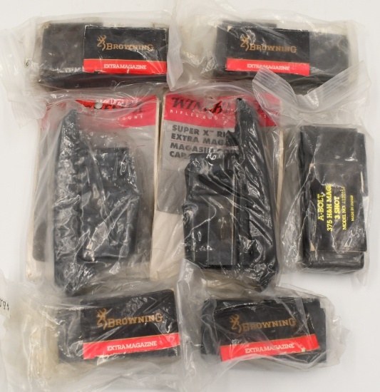 (7) various magazines Browning and Winchester