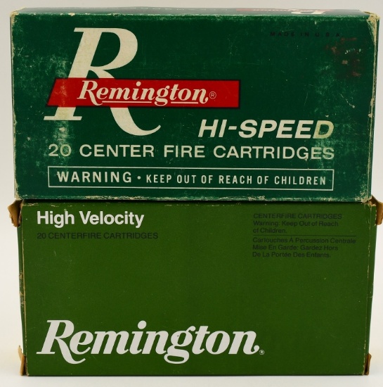 20 Rounds Of Remington .243 Win & 20 CT Of Empty