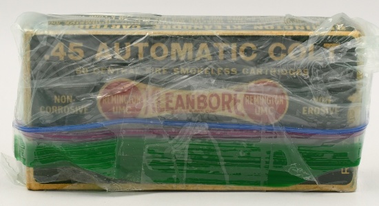 Collectors Box Of 50 Rds Of Remington .45 Auto