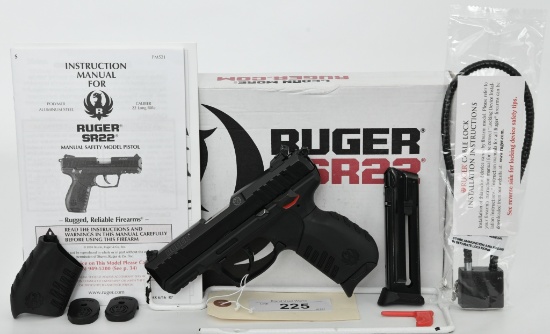 Ruger SR-22 Semi Auto Pistol Like NEW