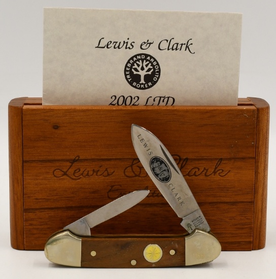 Boker 2002 Lewis And Clark Expedition Canoe Knife