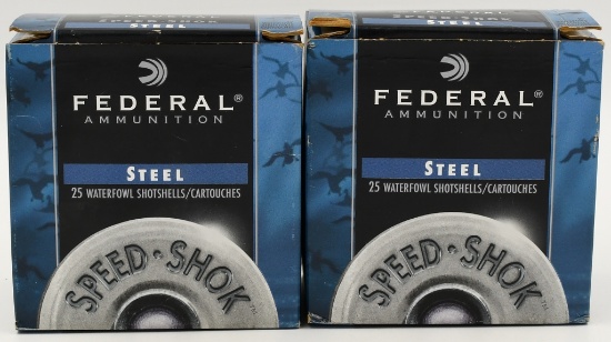 50 rds 20 Ga Federal Steel ammo